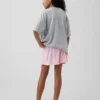 Çocuklar İçin Geri Dönüştürülmüş Pointelle Pijama Şortu