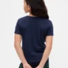 Çocuklar İçin Geri Dönüştürülmüş Pointelle Pijama Tişörtü