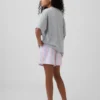 Çocuklar İçin Geri Dönüştürülmüş Poplin Pijama Şortları