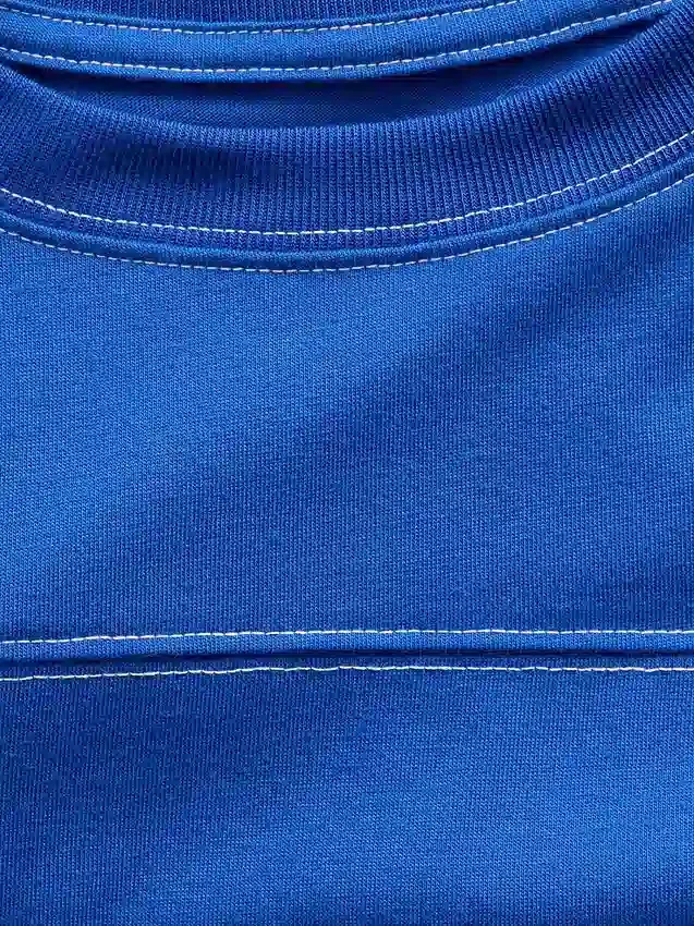 Çocuklar İçin Geri Dönüştürülmüş Renk Bloklu Pijama Seti