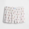 Çocuklar İçin Geri Dönüştürülmüş Ribana Pijama Şortu