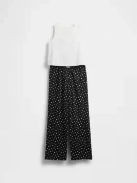 Çocuklar İçin Geri Dönüştürülmüş Tank Pijama Seti