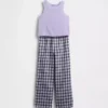 Çocuklar İçin Geri Dönüştürülmüş Tank Pijama Seti