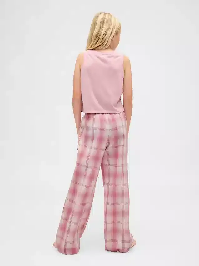 Çocuklar İçin Geri Dönüştürülmüş Tank Pijama Seti