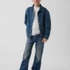 Çocuklar İçin Gevşek Bootcut Jean'ler