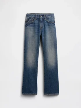 Çocuklar İçin Gevşek Bootcut Jean’ler