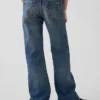 Çocuklar İçin Gevşek Bootcut Jean'ler