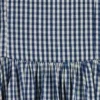 Çocuklar İçin Gingham Desenli Denim Elbise
