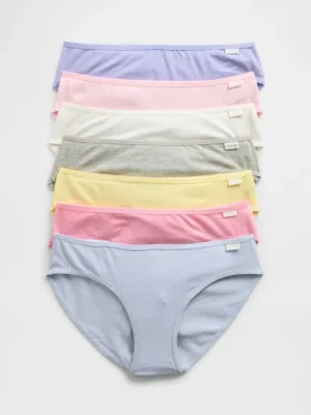 Çocuklar İçin Haftanın Günleri Bikini Külotları (7'li Paket)