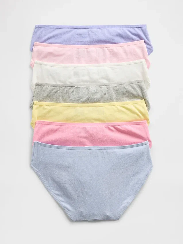 Çocuklar İçin Haftanın Günleri Bikini Külotları (7'li Paket)