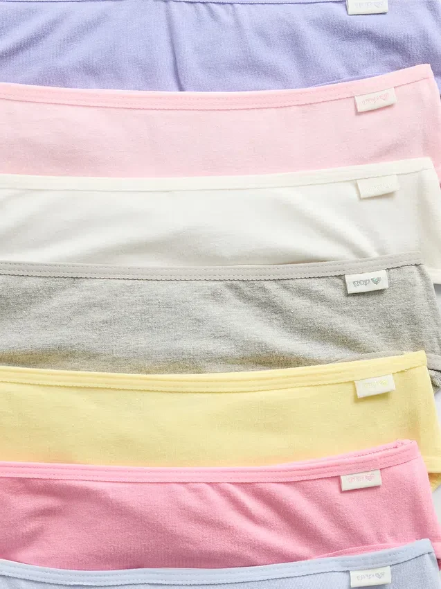 Çocuklar İçin Haftanın Günleri Bikini Külotları (7'li Paket)