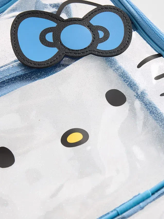 Çocuklar İçin Hello Kitty Şeffaf Öğle Yemeği Çantası