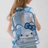 Çocuklar İçin Hello Kitty Şeffaf Sırt Çantası