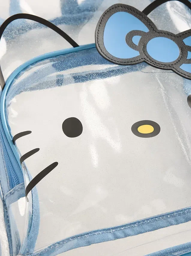 Çocuklar İçin Hello Kitty Şeffaf Sırt Çantası