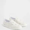 Çocuklar İçin Çiçek Desenli Slip-On Spor Ayakkabılar