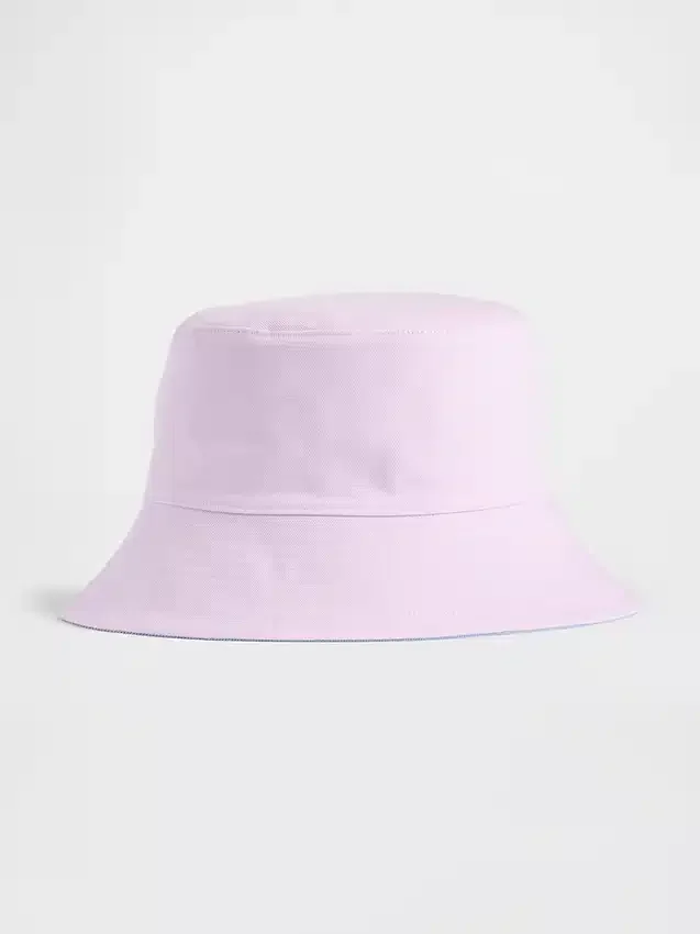 Çocuklar İçin Çift Taraflı Denim Kova Şapka