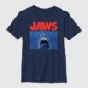 Çocuklar İçin Jaws Köpekbalığı Desenli Tişört