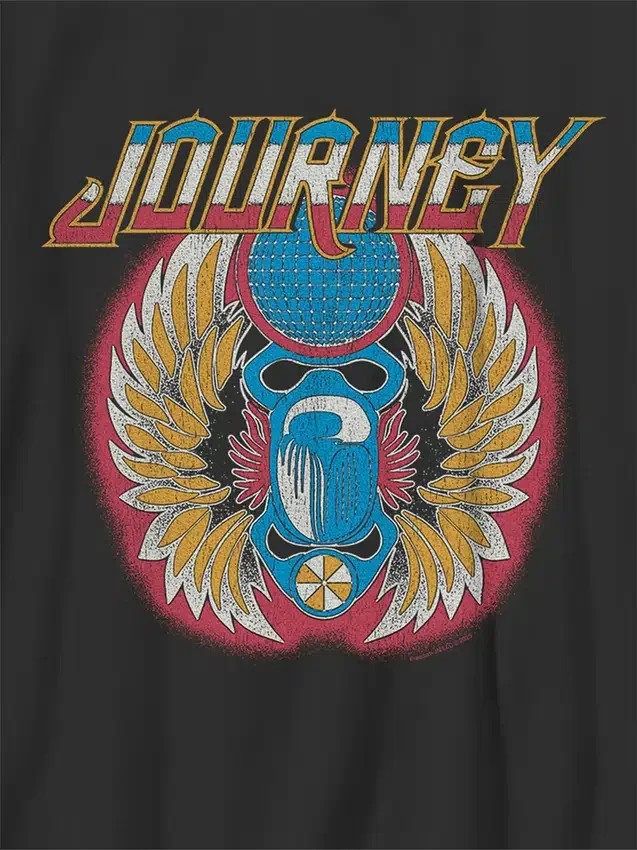 Çocuklar İçin Journey Scarab Freedom Disco Glow Grafik Tişört