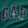 Çocuklar İçin Kalın Dokulu Bol Kesim GAP Logo Tişört