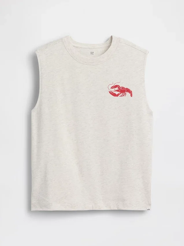 Çocuklar İçin Kalın Muscle Tank Top