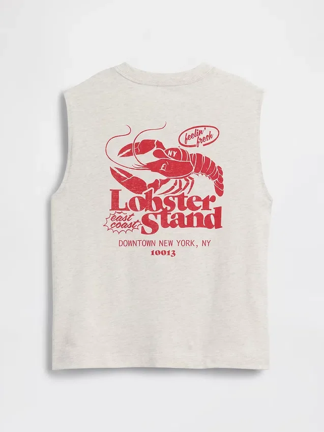 Çocuklar İçin Kalın Muscle Tank Top