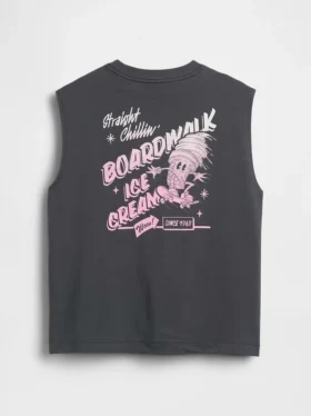 Çocuklar İçin Kalın Muscle Tank Top