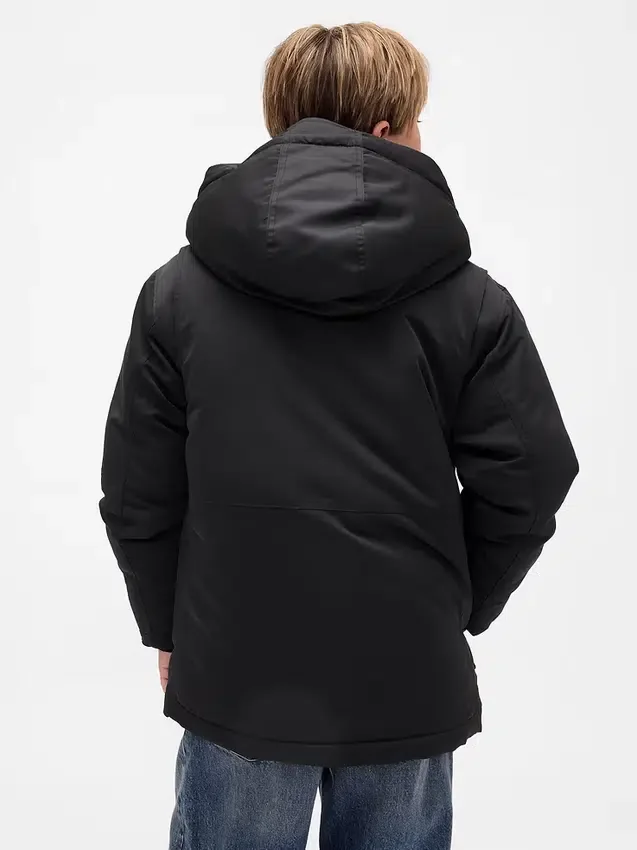 Çocuklar İçin Kalın Parka Ceket