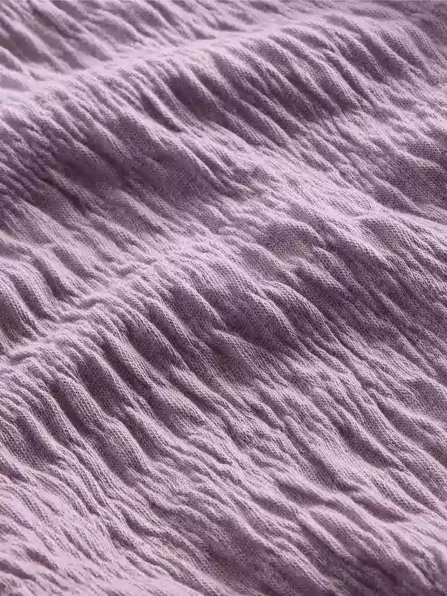 Çocuklar İçin Kırışık Örme Fırfırlı Üst Giyim