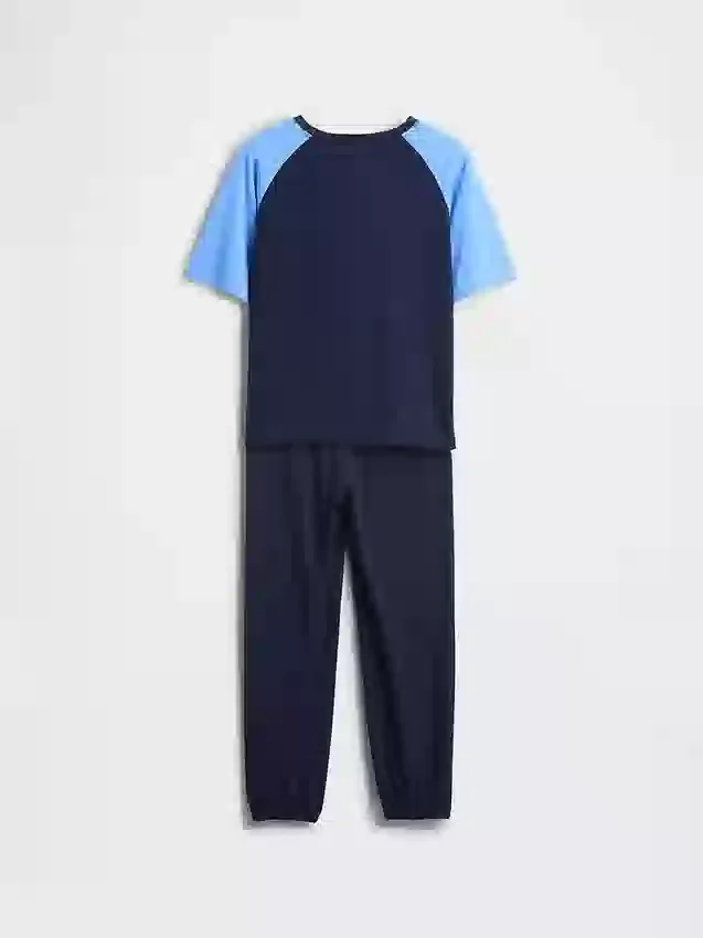 Çocuklar İçin Marvel Geri Dönüştürülmüş Pijama Jogger Takımı