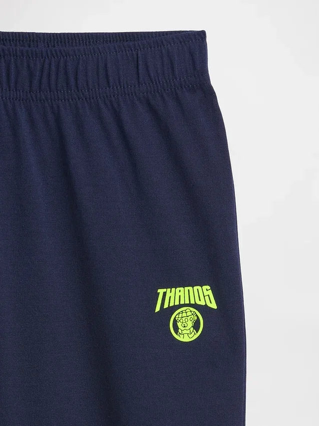 Çocuklar İçin Marvel Geri Dönüştürülmüş Pijama Jogger Takımı