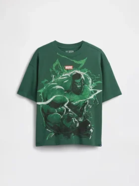 Çocuklar İçin Marvel Oversized Grafik Tişört