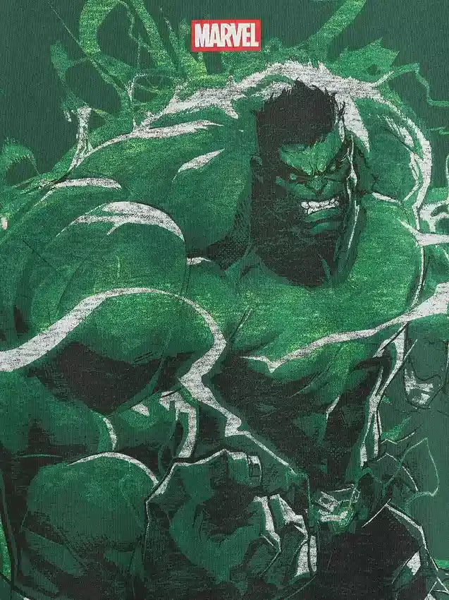 Çocuklar İçin Marvel Oversized Grafik Tişört