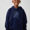 Çocuklar İçin Marvel Vintagesoft Gevşek Kesim Kapüşonlu Sweatshirt