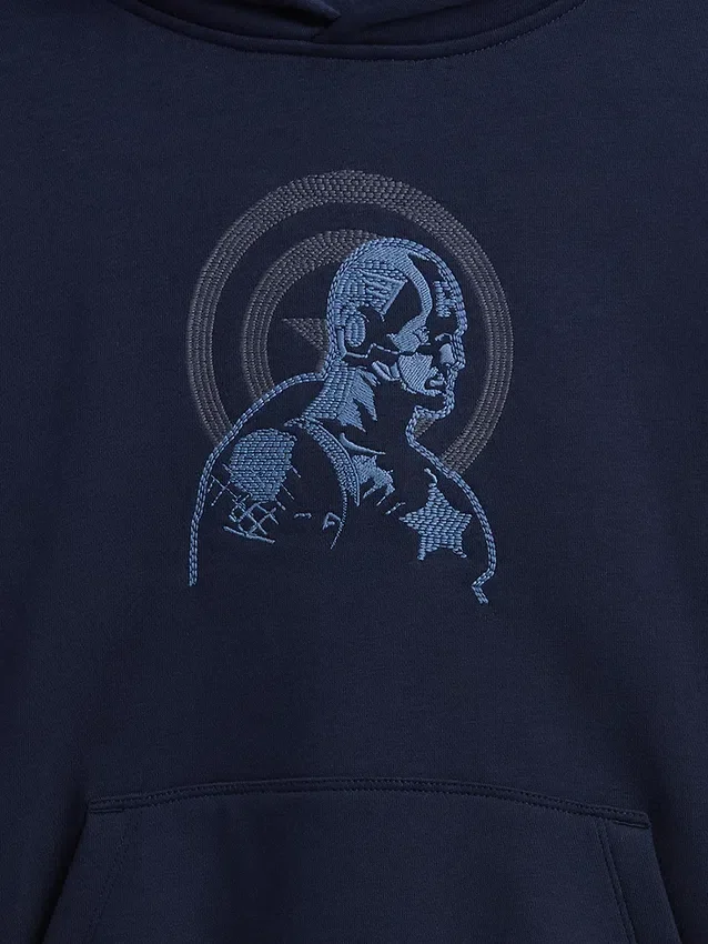 Çocuklar İçin Marvel Vintagesoft Gevşek Kesim Kapüşonlu Sweatshirt