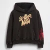Çocuklar İçin Marvel Vintagesoft Örümcek Adam Bol Kesim Kapüşonlu Sweatshirt
