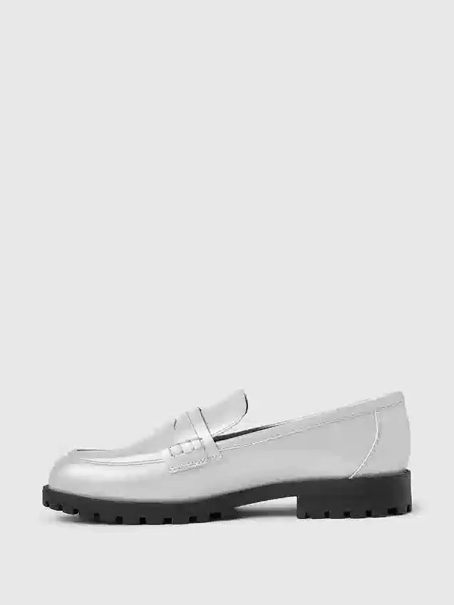 Çocuklar İçin Metalik Loaferlar