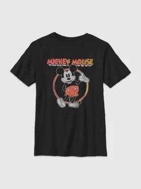 Çocuklar İçin Mickey ve Arkadaşları Vintage Grafik Tişört