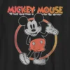 Çocuklar İçin Mickey ve Arkadaşları Vintage Grafik Tişört
