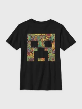 Çocuklar İçin Minecraft Tişörtü