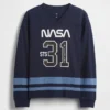Çocuklar İçin NASA Rahat Jersey Tişört