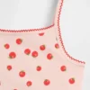 Çocuklar İçin Organik Fırçalanmış Pamuklu Pijama Cami ve Şortlar Seti