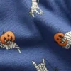 Çocuklar İçin Organik Fırçalanmış Pamuklu Pijama Seti