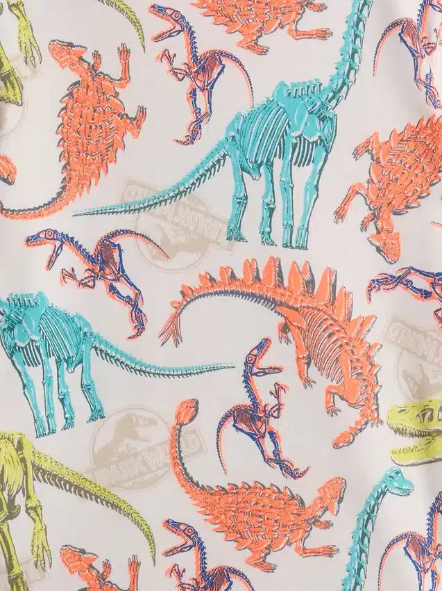 Çocuklar İçin Organik Fırçalanmış Pamuklu Pijama Seti