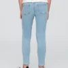 Çocuklar İçin Orta Bel Çekip Giyilebilen Jeggings