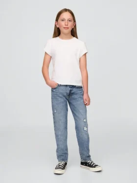Çocuklar İçin Orta Bel Girlfriend Jean'leri