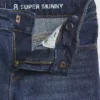 Çocuklar İçin Orta Bel Günlük Süper Skinny Jean'ler