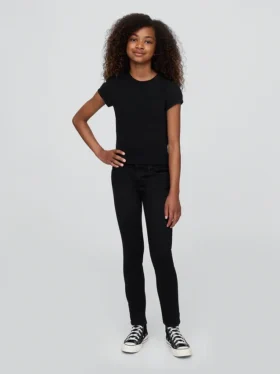 Çocuklar İçin Orta Bel Skinny Jean'ler