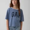 Çocuklar İçin Oversized Geniş Yaka Tişört