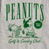 Çocuklar İçin Peanuts Golf Kulubu Şortlu Kısa Kollu Tişört