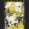 Çocuklar İçin Pokemon Pikachu Manga Grafik Tişört